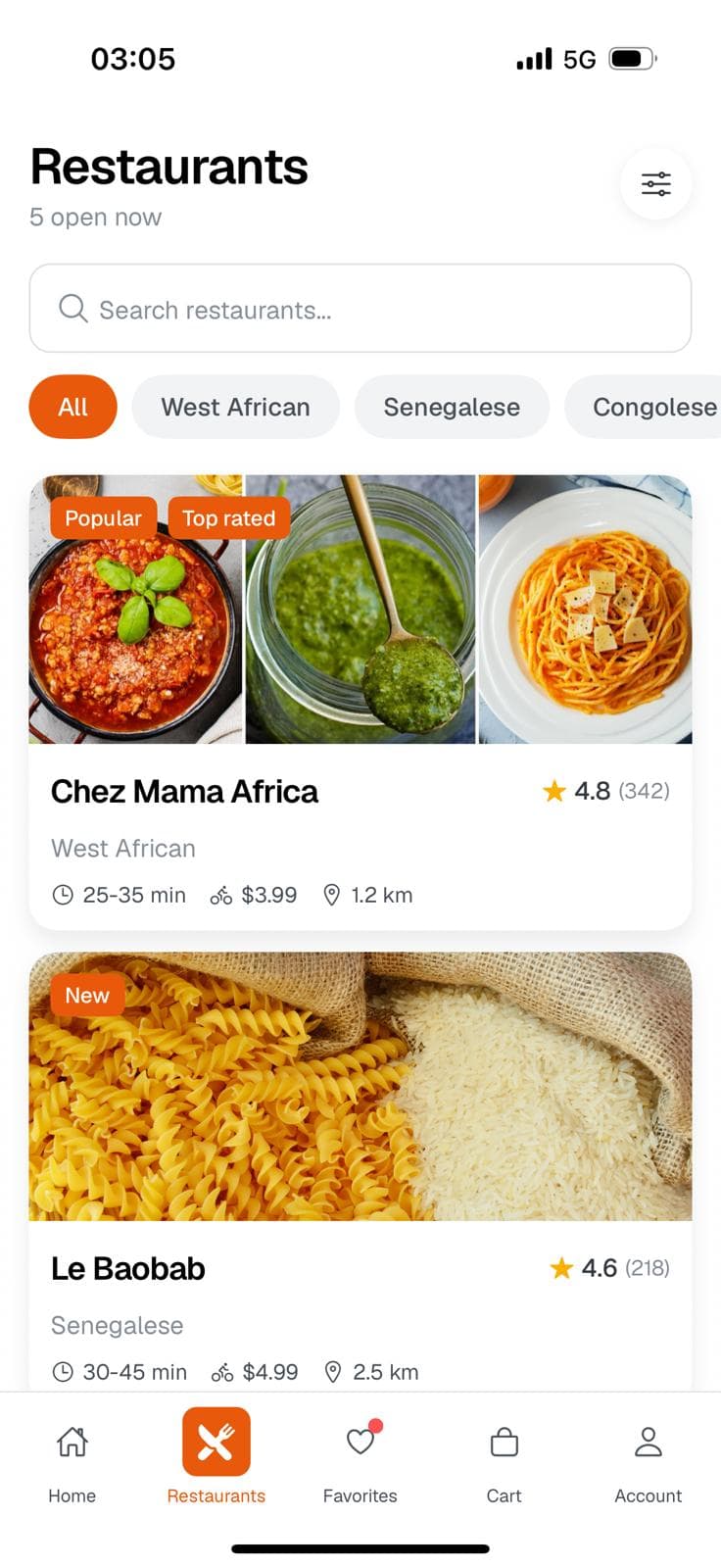 SpicePath — App restaurants