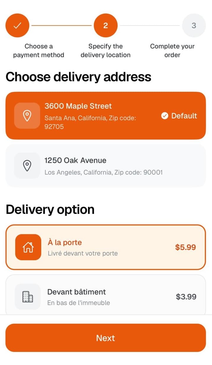 SpicePath — Livraison